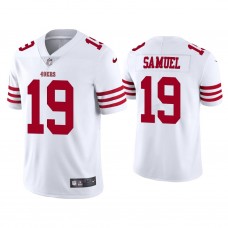 San Francisco 49ers #19 Deebo Samuel White Vapor Limited Jersey