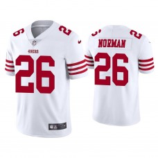 San Francisco 49ers #26 Josh Norman White Vapor Limited Jersey
