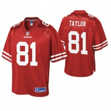 San Francisco 49ers #84 Kendrick Bourne Scarlet Legend Jersey