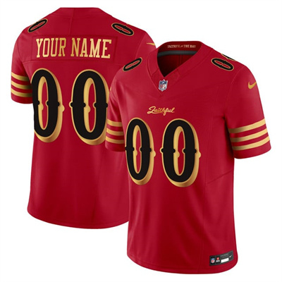 San Francisco 49ers 2025 “Rivalries” Vapor Limited Custom Jersey