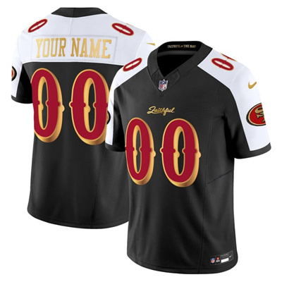 San Francisco 49ers 2025 “Rivalries” Vapor Limited Custom Jersey alternate