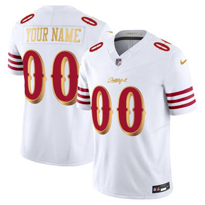 San Francisco 49ers 2025 “Rivalries” Vapor Limited Custom Jersey white