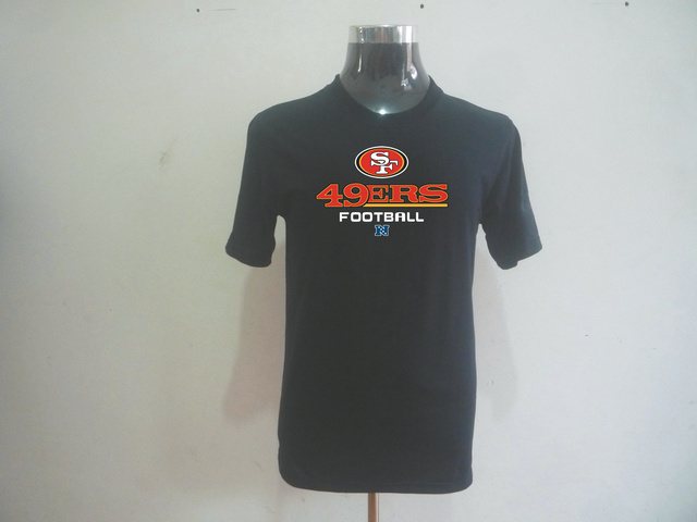NEW NFL San Francisco 49ers Big & Tall Critical Victory T-Shirt Black