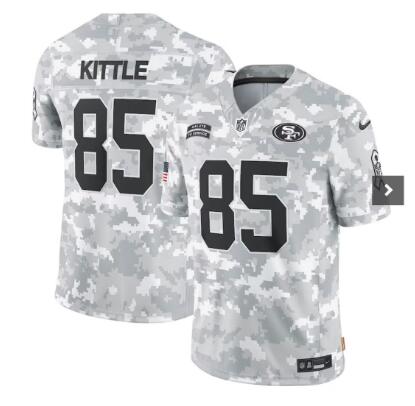 San Francisco 49ers Nike 2024 Salute to Service Trikot - George Kittle - Herren