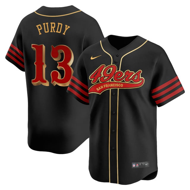 San Francisco 49ers Rivalry Series Baseball Jersey #13 Brock Purdy