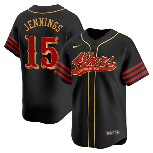 San Francisco 49ers Rivalry Series Baseball Jersey #15 Jauan Jennings