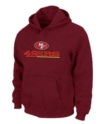 San Francisco 49ers Shield Nailhead Performance Hoodie -RED