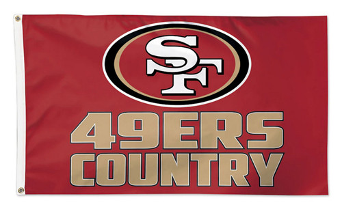 San Francisco 49ers Size3' x 5'Flag