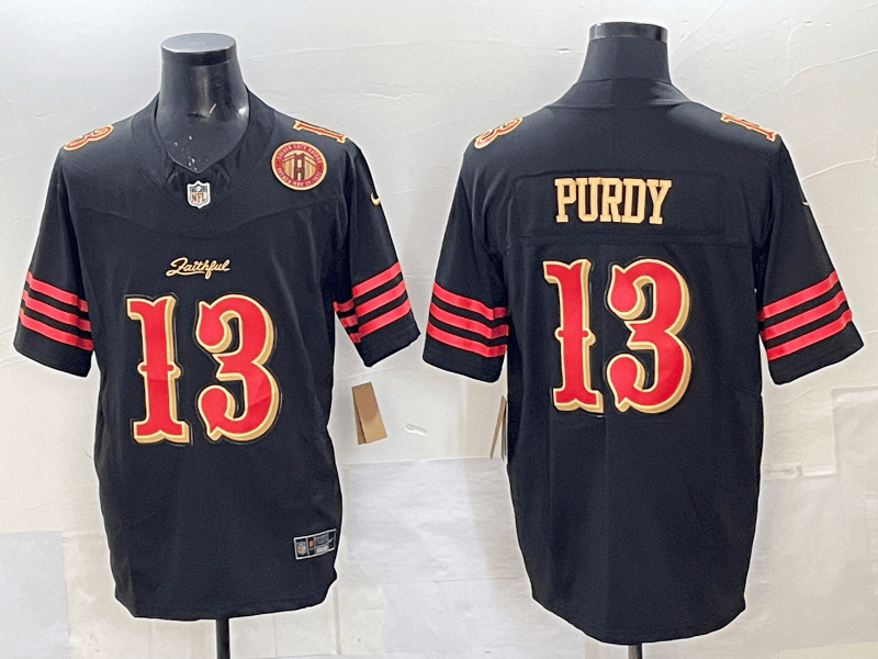 San Francisco 49ers Vapor F.U.S.E. Limited Rivalry Series Jersey - All Stitched Brock Purdy - 13  patch 3