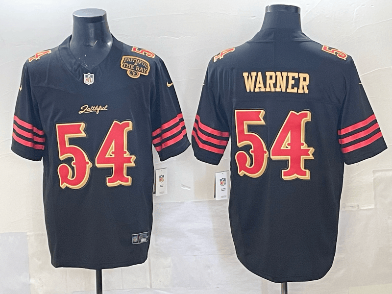 San Francisco 49ers Vapor F.U.S.E. Limited Rivalry Series Jersey - All Stitched Fred Warner  - 54