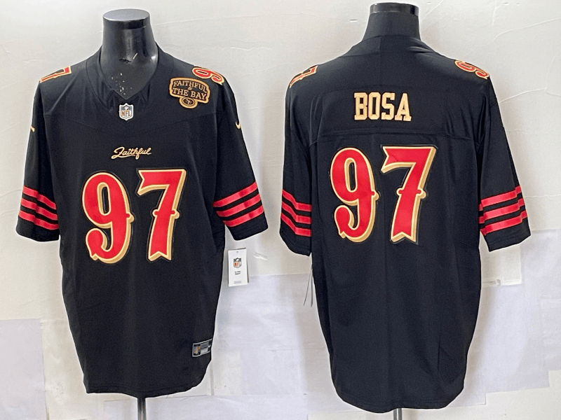 San Francisco 49ers Vapor F.U.S.E. Limited Rivalry Series Jersey - All Stitched Nick Bosa  - 97