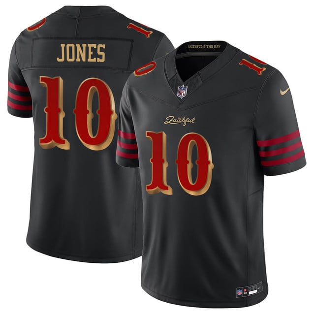 San Francisco 49ers Vapor F.U.S.E. Limited Rivalry Series Jersey #10 Mac Jones