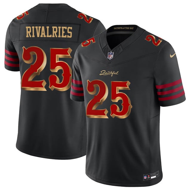 San Francisco 49ers Vapor F.U.S.E. Limited Rivalry Series Jersey #25 Rivalries