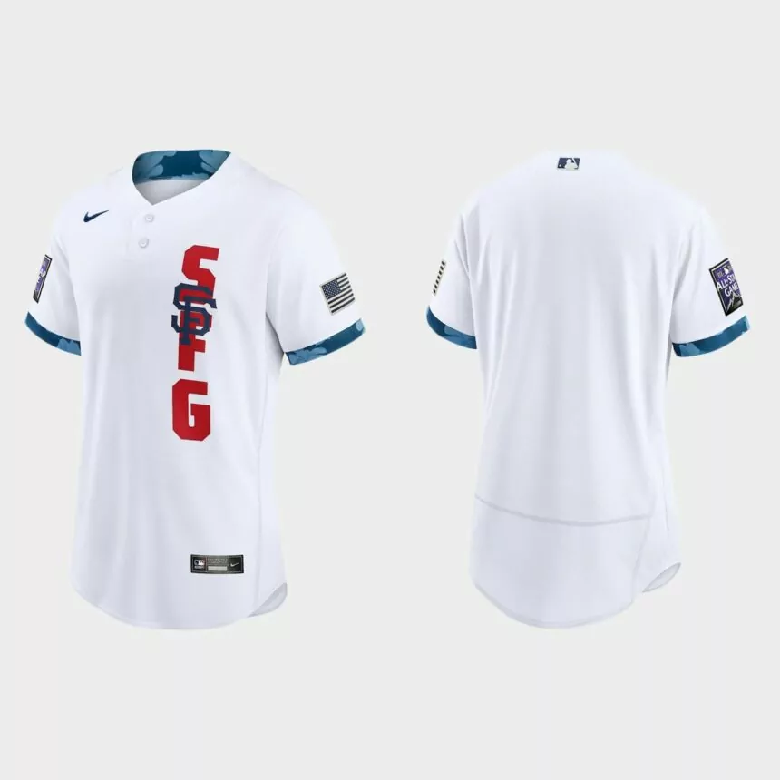 San Francisco Giants 2021 MLB All-Star Game Authentic Jersey – White