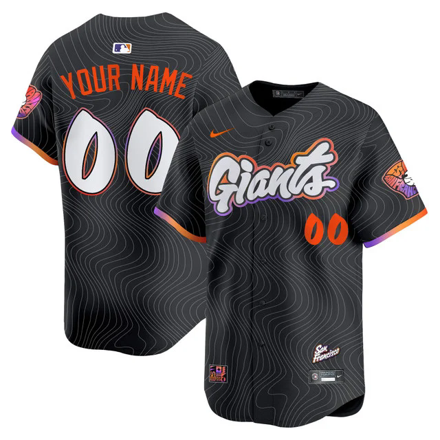San Francisco Giants 2025 City Connect Vapor Premier Limited Custom Jersey.webp