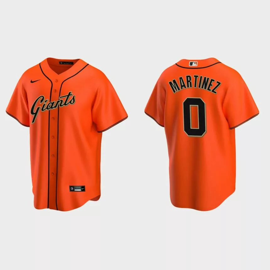 San Francisco Giants Carlos Martinez Replica Alternate Jersey – Orange