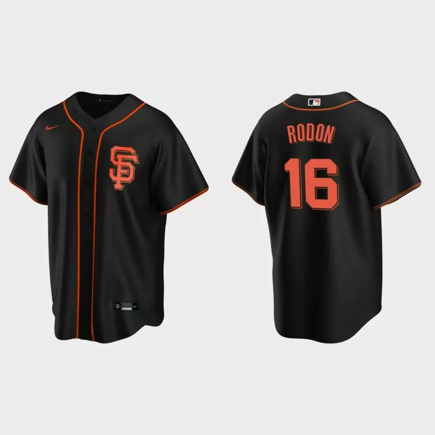 San Francisco Giants Carlos Rodon Replica Alternate Jersey – Black
