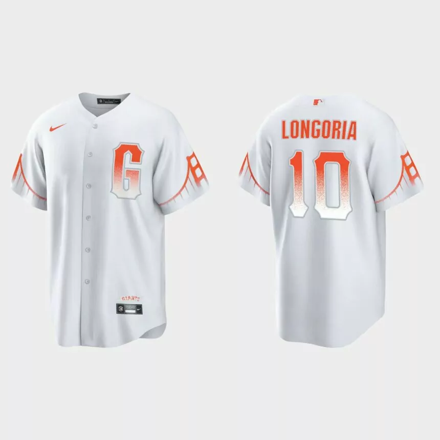 San Francisco Giants Evan Longoria 2021 City Connect Replica Jersey – White