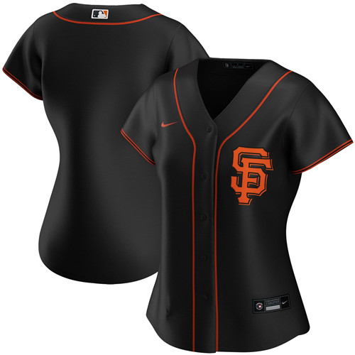 San Francisco Giants Nike Women's Alternate 2020 MLB Team Jersey Black
