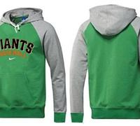 San Francisco Giants Pullover Hoodie Green & Grey