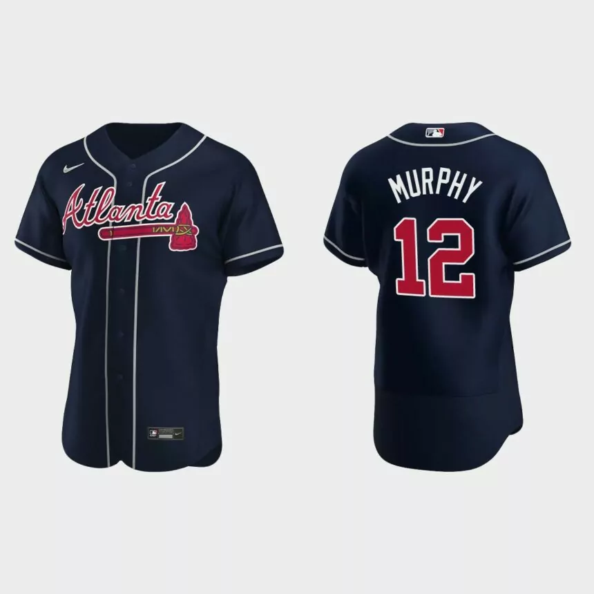 Sean Murphy Atlanta Braves Authentic Alternate Jersey – Navy