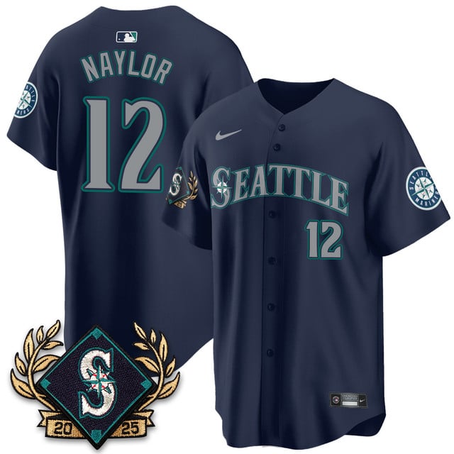 Seattle Mariners 2025 Series Jersey #12 Josh Naylor