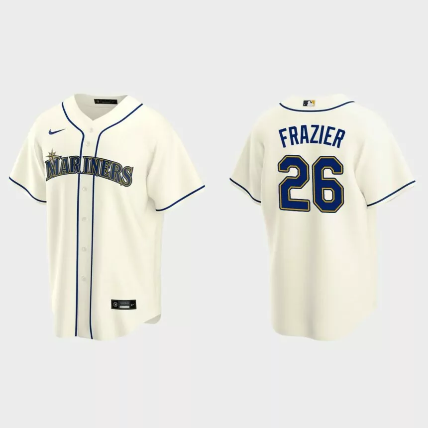 Seattle Mariners Adam Frazier Replica Alternate Jersey – Cream