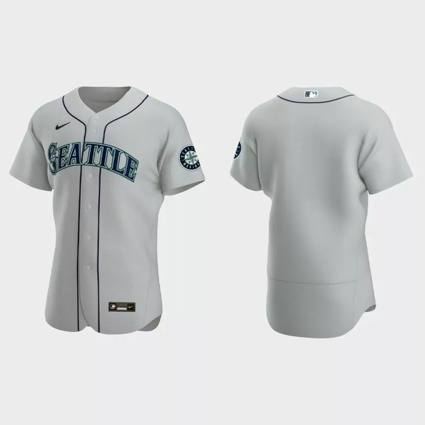 Seattle Mariners Authentic Jersey – Gray