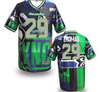 Seattle Seahawks #29 THOMAS Men's Stitched NFL Elite Fanatical Version Jersey (10)