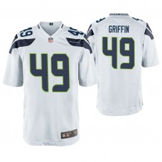 Seattle Seahawks #49 Shaquem Griffin White Game Jersey