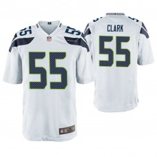 Seattle Seahawks #55 Frank Clark White Game Jersey