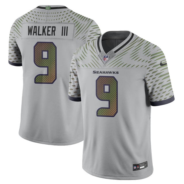 Seattle Seahawks F.U.S.E. Limited Rivalry Series Jersey #9 Kenneth Walker III