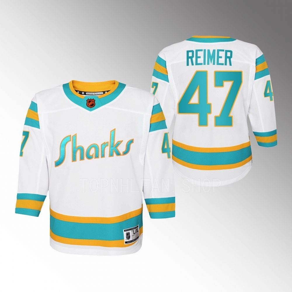 Sharks James Reimer 2022 Special Edition 2.0 Jersey Youth Replica