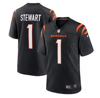 Shemar Stewart Cincinnati Bengals Nike 2025 NFL Draft First Round Pick Game Jersey - Black