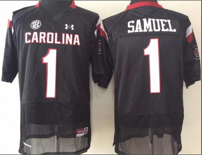 South Carolina Gamecock Black #1 SAMUEL Jersey