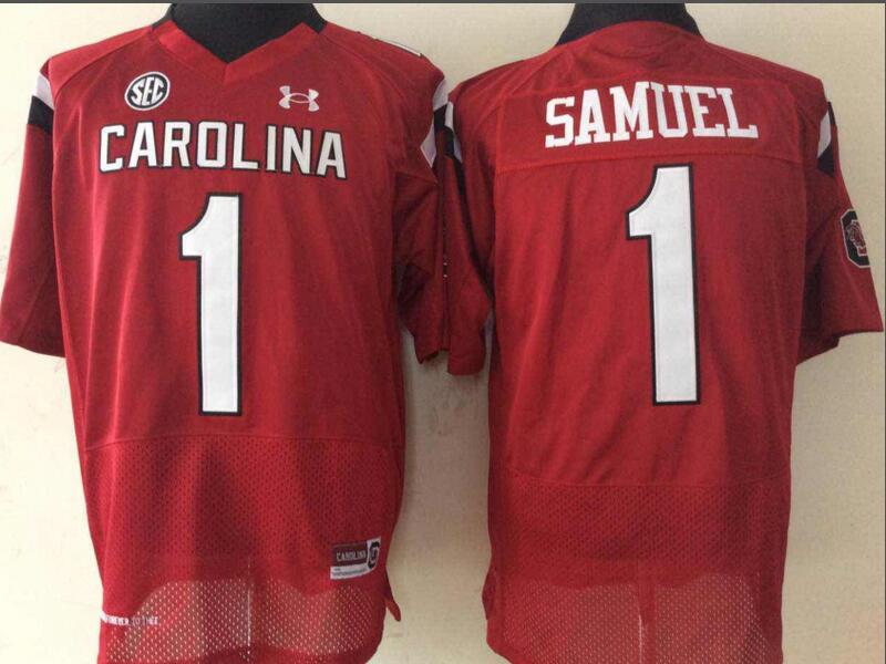 South Carolina Gamecock Red #1 SAMUEL Jersey