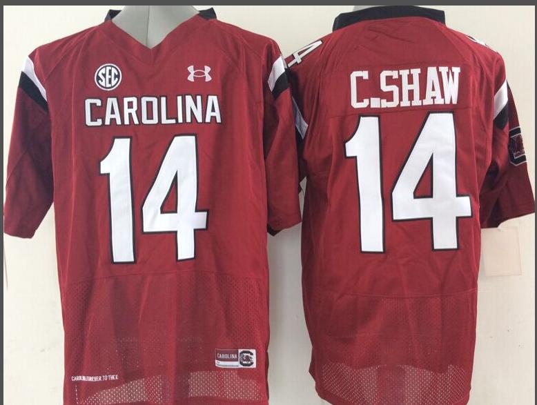 South Carolina Gamecock Red C.Shaw Jersey
