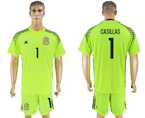 Spain #17 Iago Aspas Home Soccer Country Jersey