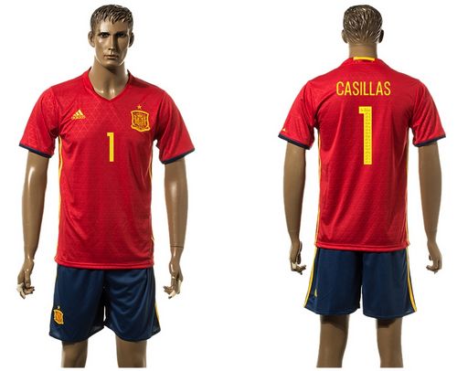 Spain #19 Rodrigo Home Soccer Country Jersey