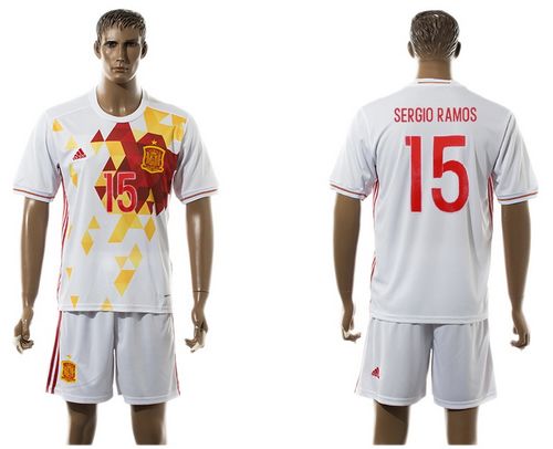 Spain #22 Isco Home Soccer Country Jersey