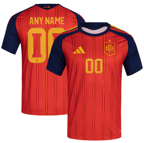Spain National Team adidas FIFA x World Cup 2026 Home Replica Custom Jersey