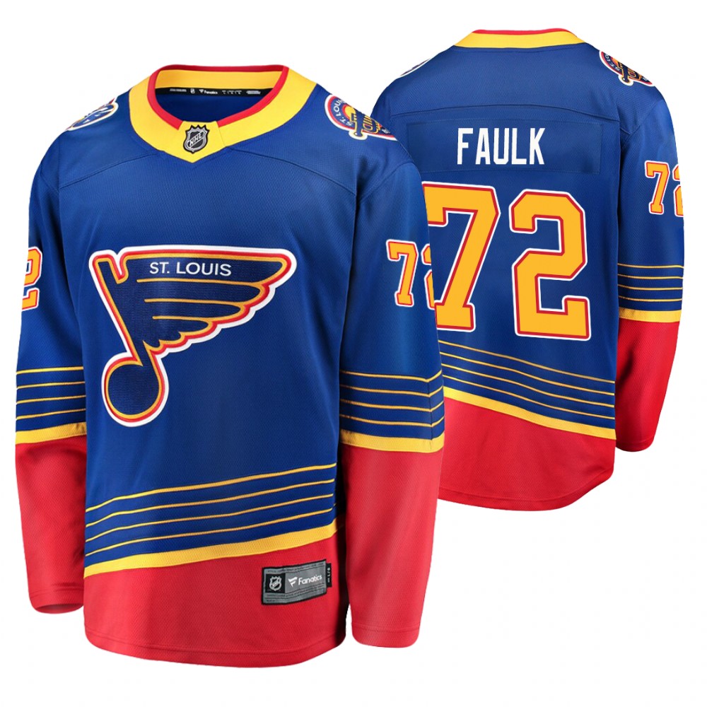 St. Louis Blues Justin Faulk 2019-20 Retro Premier Jersey