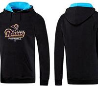 St.Louis Rams Critical Victory Pullover Hoodie Black & Blue