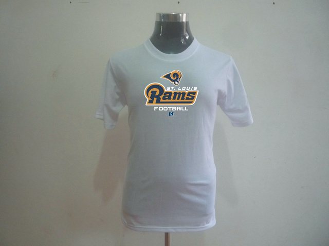 NEW NFL St.louis Rams Big & Tall Critical Victory T-Shirt White