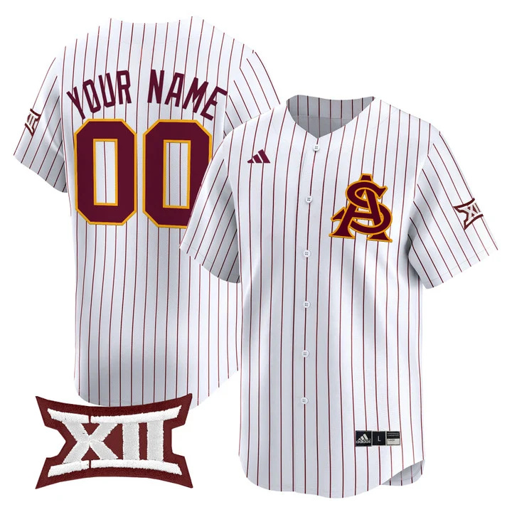 Sun Devils Softball Vapor Premier Limited Custom Jersey white2