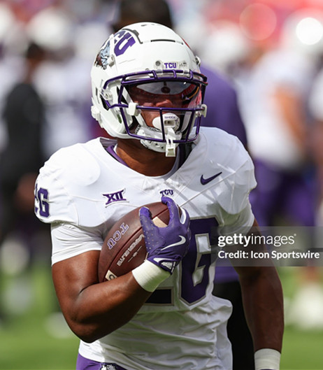 TCU Horned Frogs #26 Jeremy Payne 2025 White College Football Game Jersey 