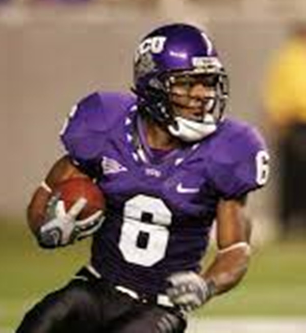 TCU Horned Frogs #6 Trent Battle 2025 Purple College Football Game Jersey 