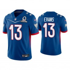 Tampa Bay Buccaneers #13 Mike Evans Royal Game 2022 NFC Pro Bowl Jersey