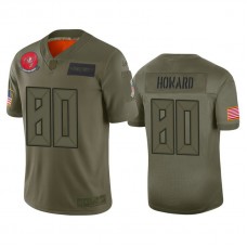 Tampa Bay Buccaneers #80 O.J. Howard Camo 2019 Salute to Service Limited Jersey