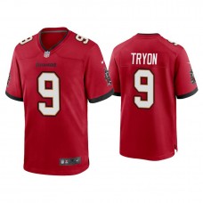 Tampa Bay Buccaneers #9 Joe Tryon Red 2021 NFL Draft Game Jersey
